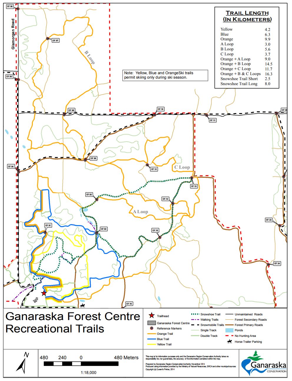Ganaraska winter trails