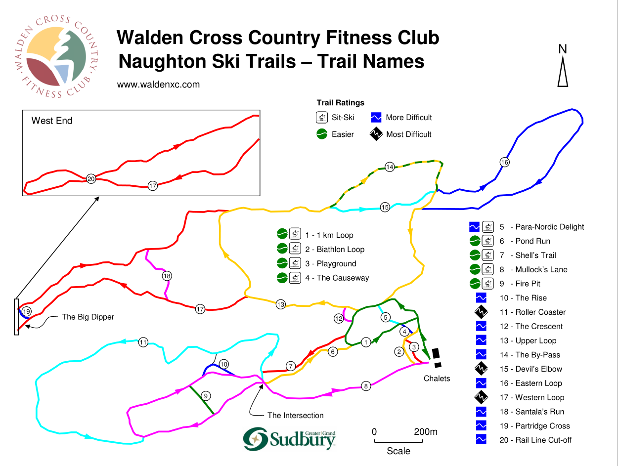 Naughton Ontario Ski Trails