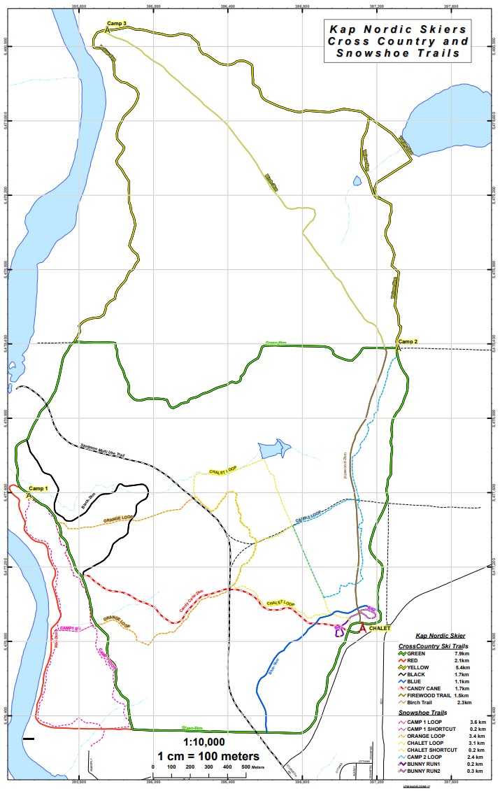Kap Nordic ski trail