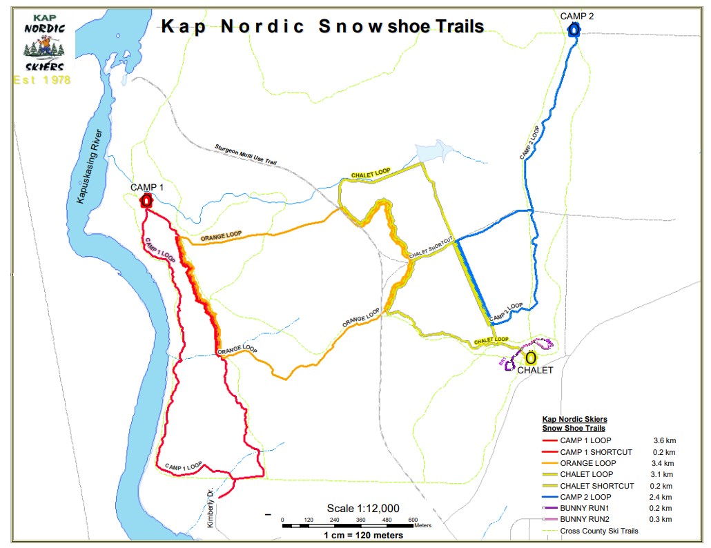 Kap Nordic ski trail