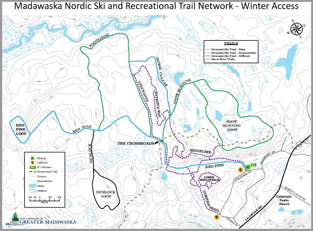Madawaska ski trails